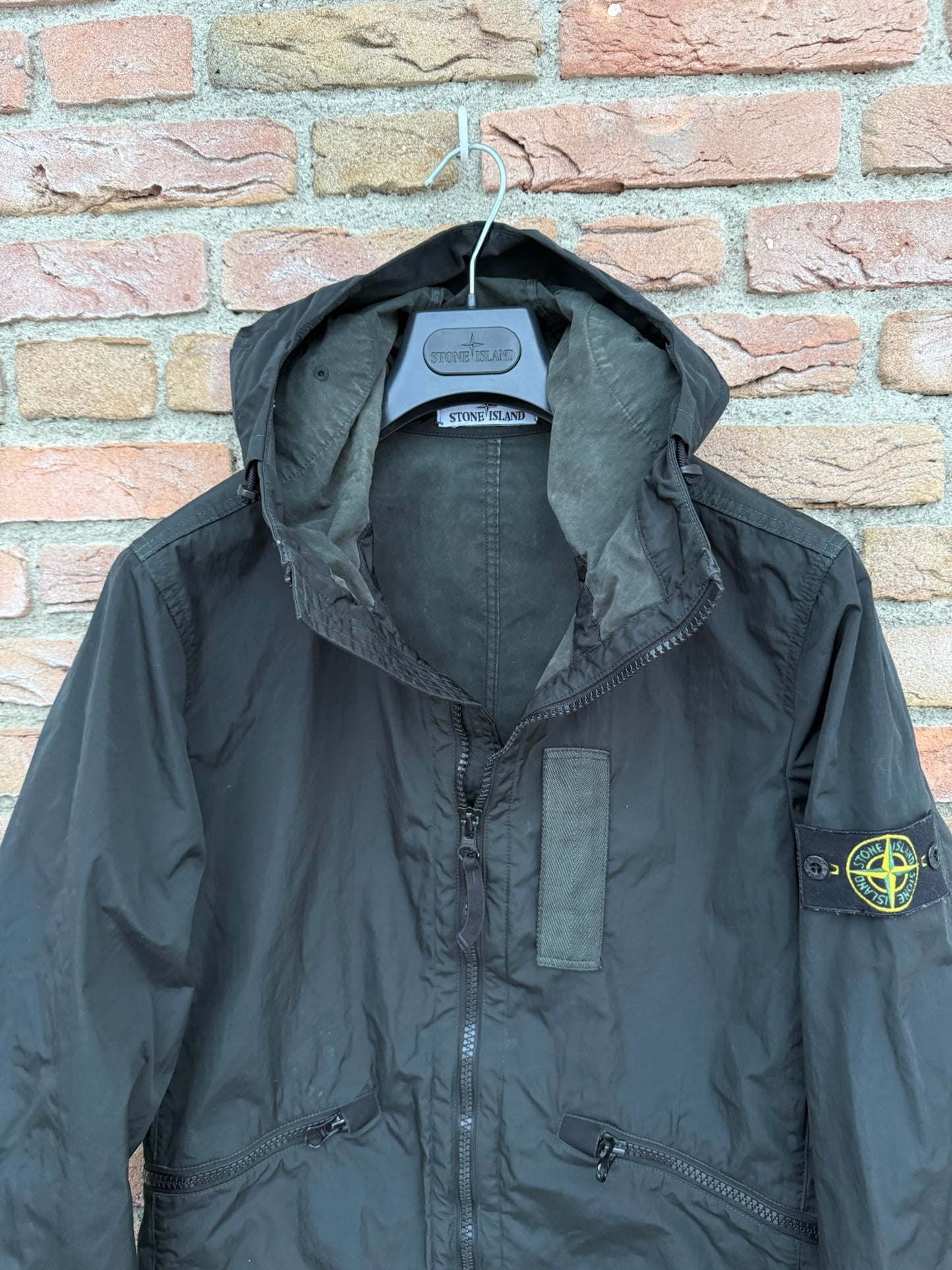 Stone Island Nylon Metal Flock Jacket - S