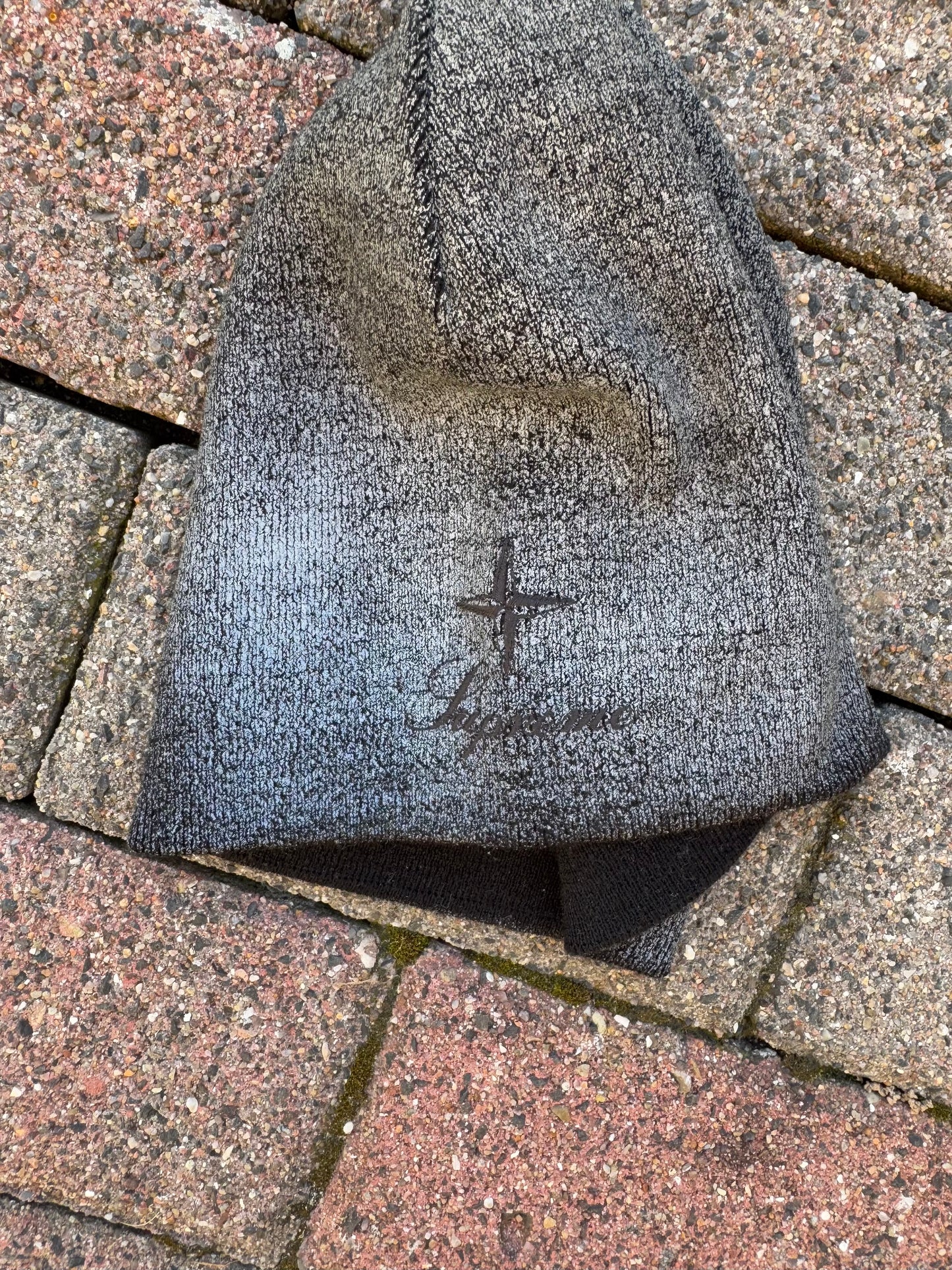 Stone Island x Supreme Reflective Beanie