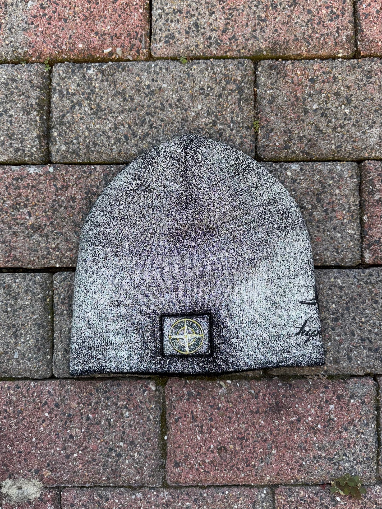 Stone Island x Supreme Reflective Beanie