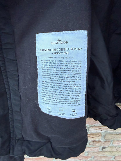 Stone Island Garment Dyed Crinkle Reps NY + Jersey 250 Jacket - M