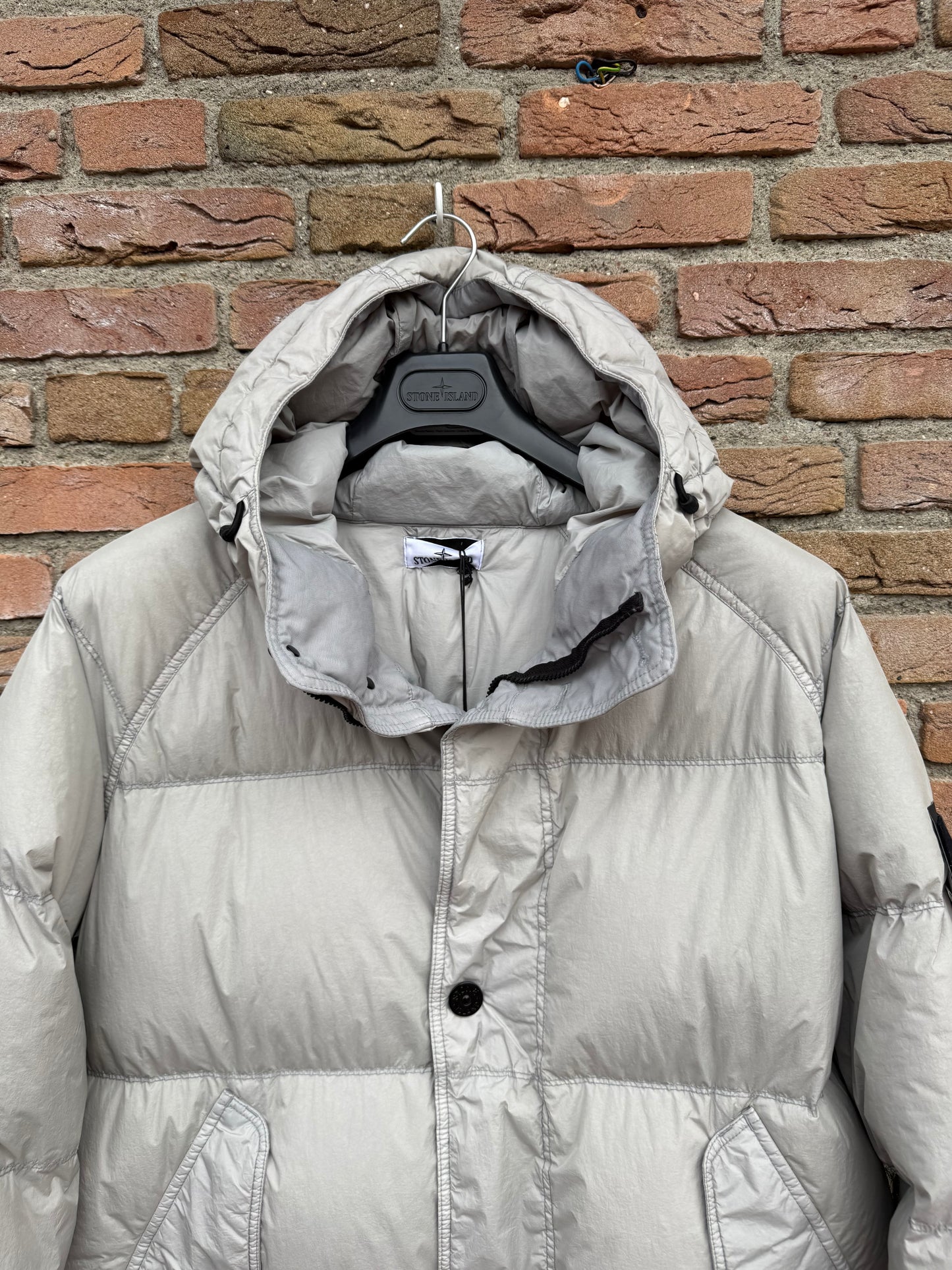 Stone Island Garment Dyed Crinkle Reps R-NY Down Jacket - XL