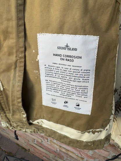 Stone Island Hand Corrosion on Raso Jacket - L