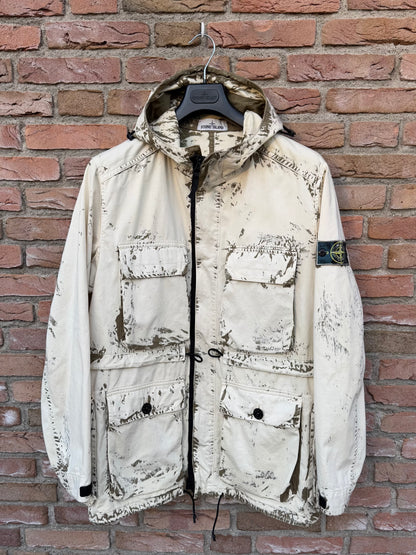 Stone Island Hand Corrosion on Raso Jacket - L