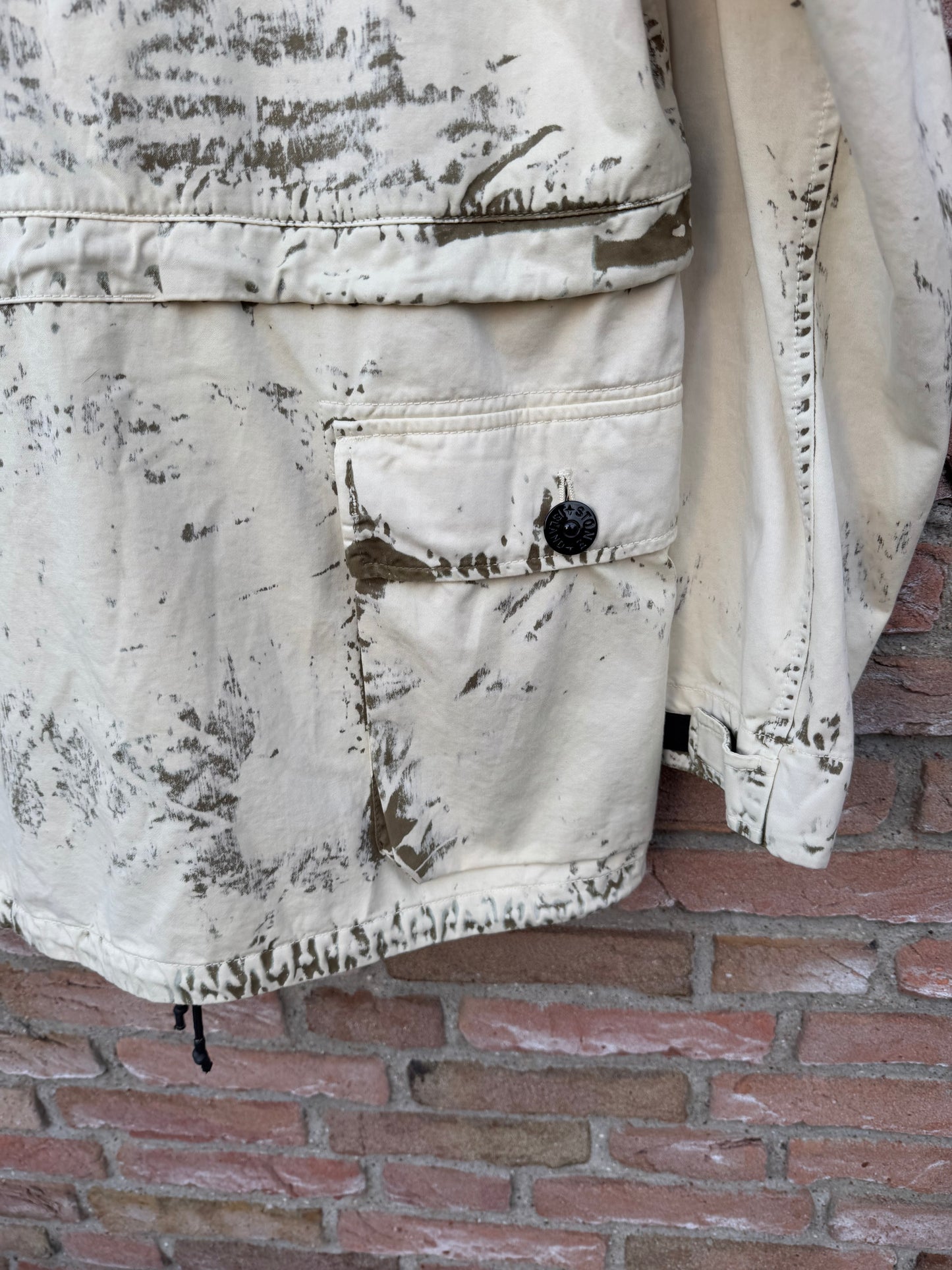 Stone Island Hand Corrosion on Raso Jacket - L