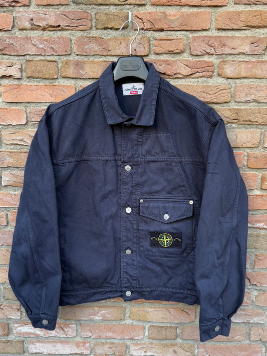 Stone Island x Supreme Bull Denim-TC Jacket - M