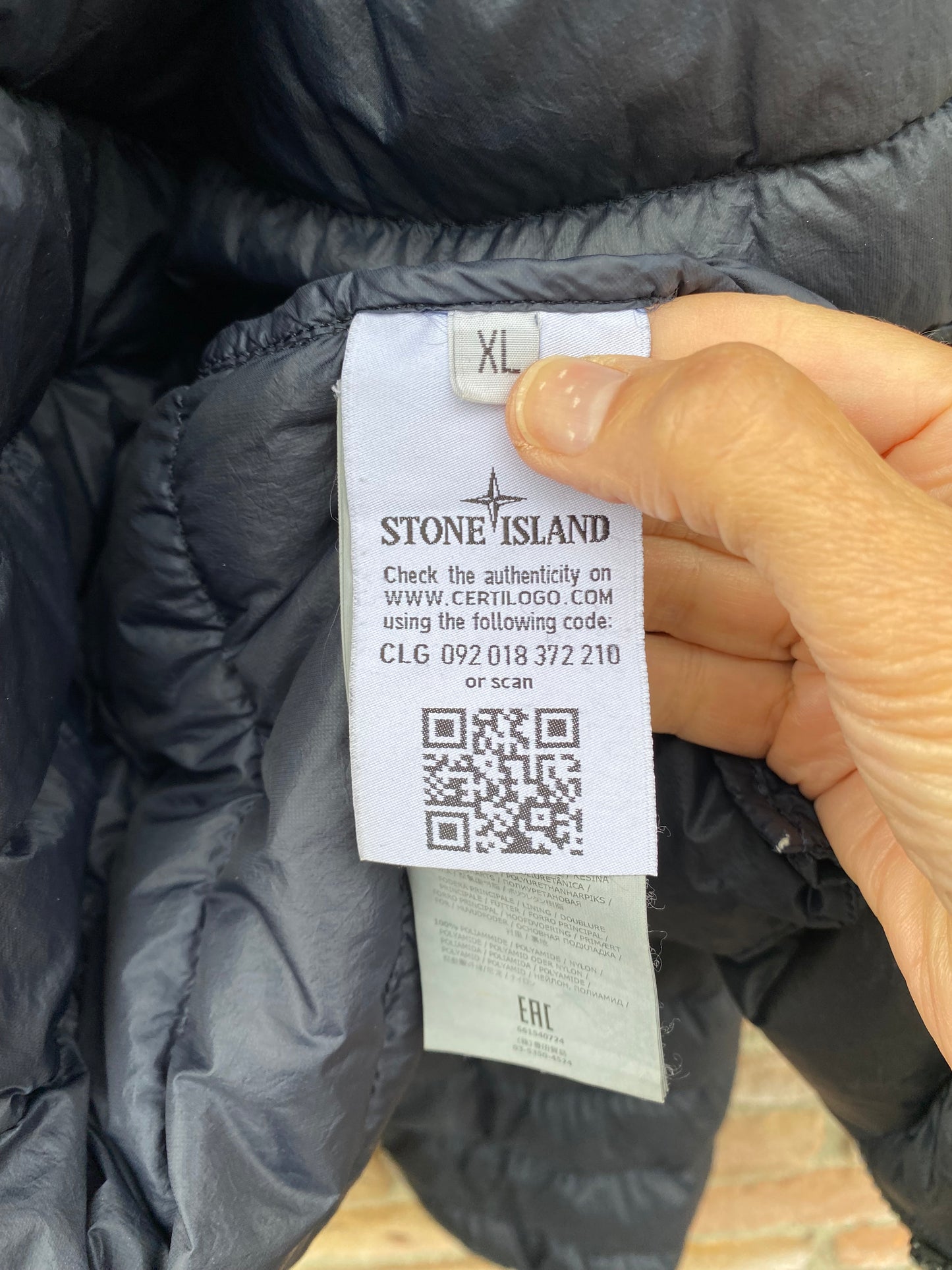 Stone Island Daunenjacke - XL