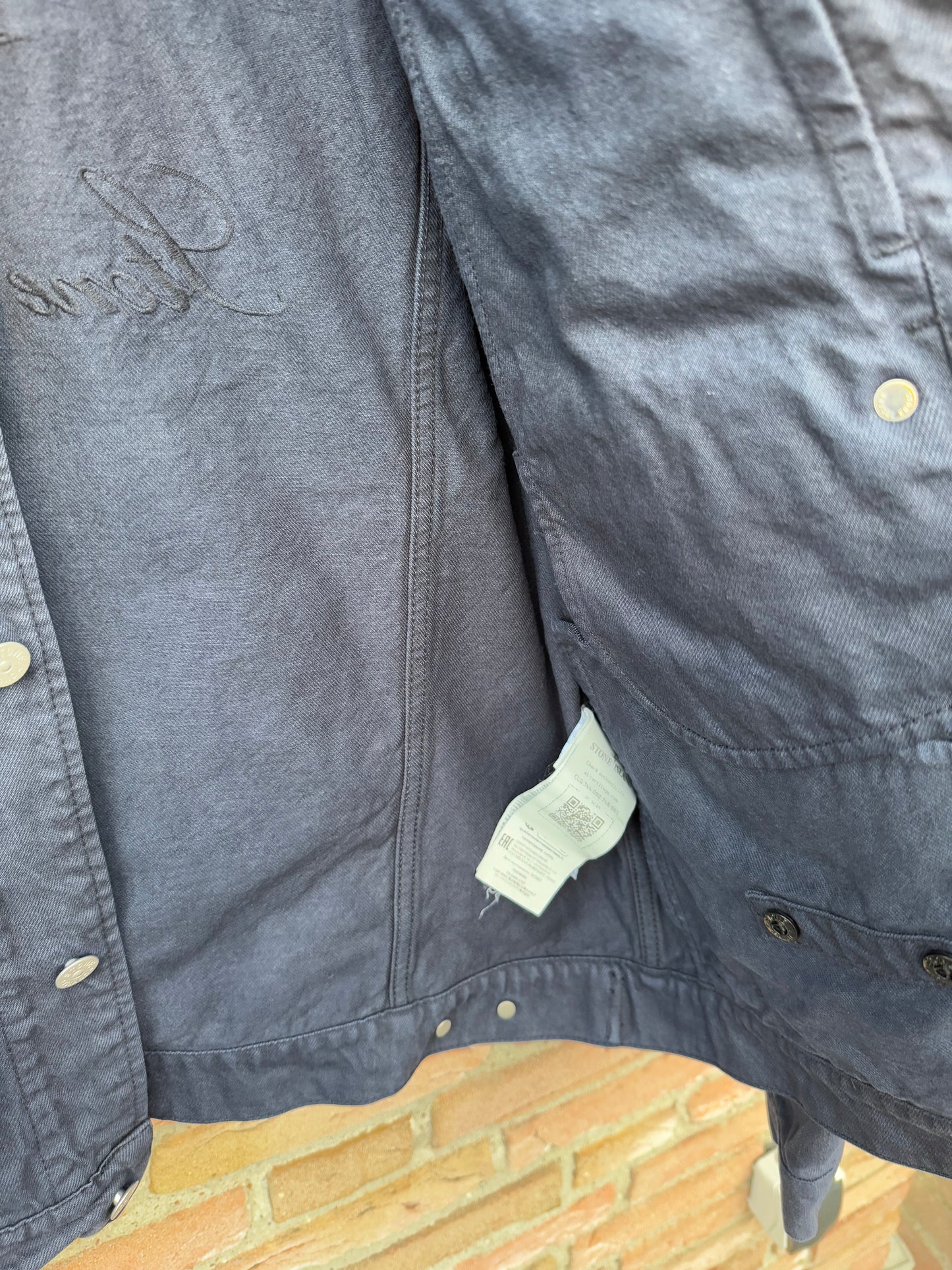 Stone Island x Supreme Bull Denim-TC Jacket - M
