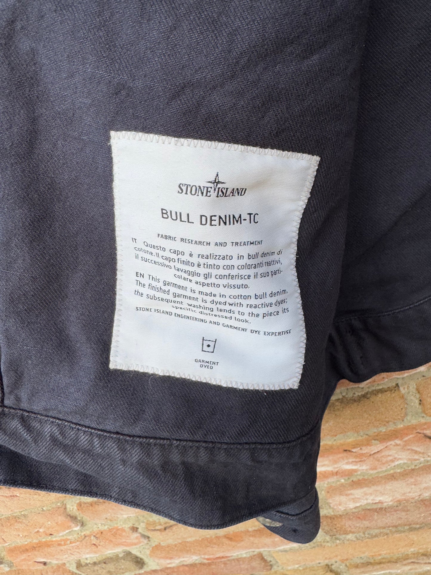 Stone Island x Supreme Bull Denim-TC Jacket - M