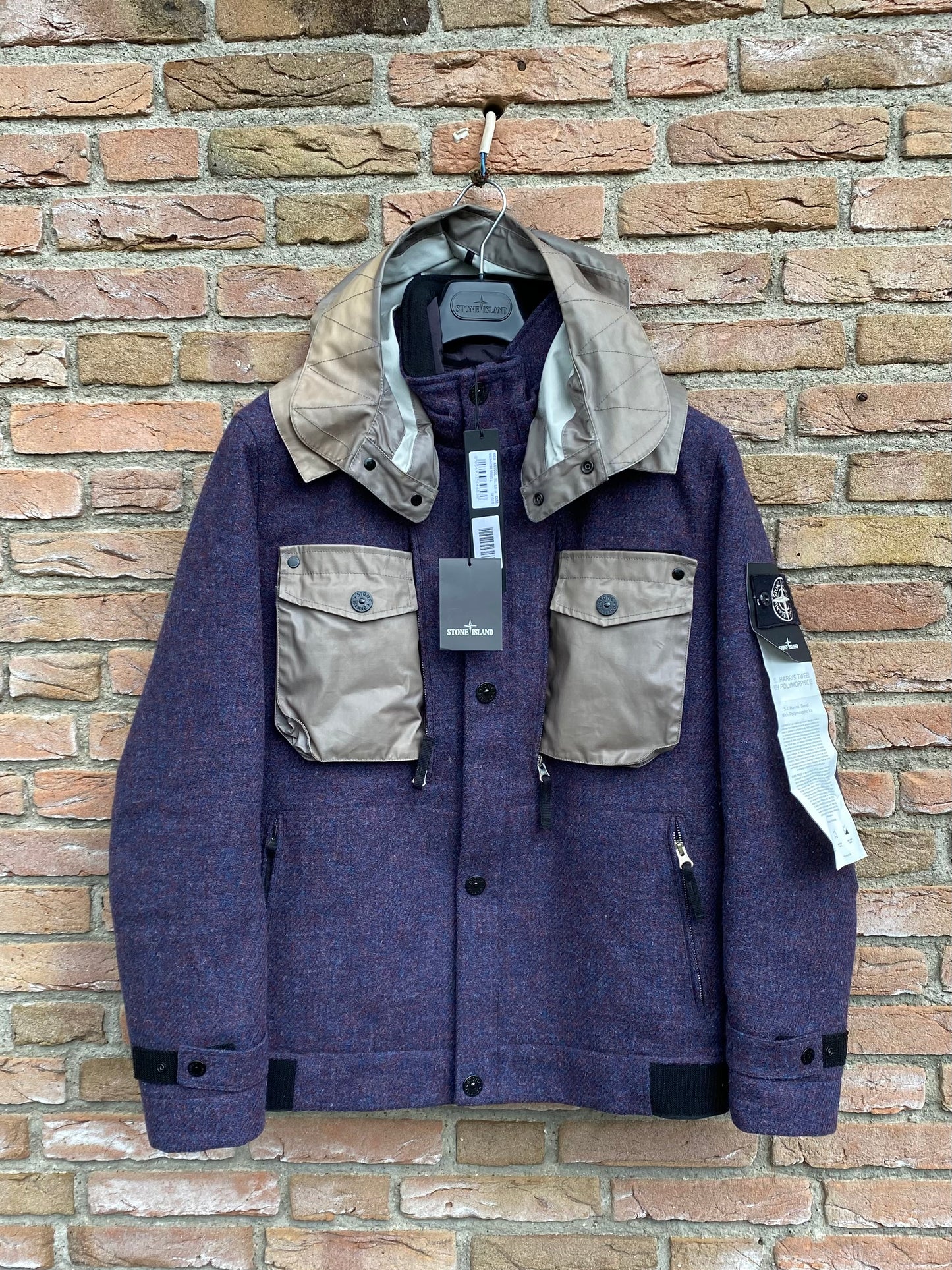 Stone Island Harris Tweed Jacke - L