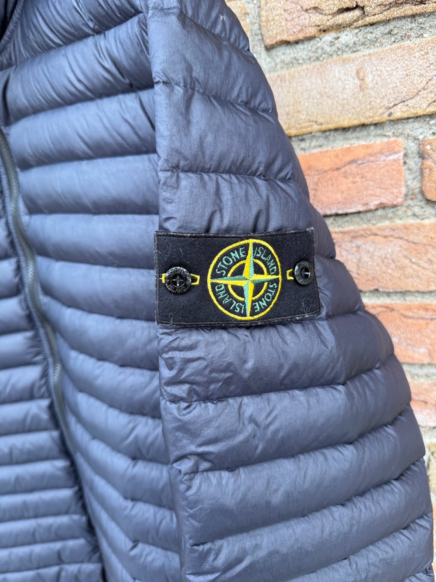 Stone Island Loom Woven Chambers R-Nylon Down-TC Jacket - L