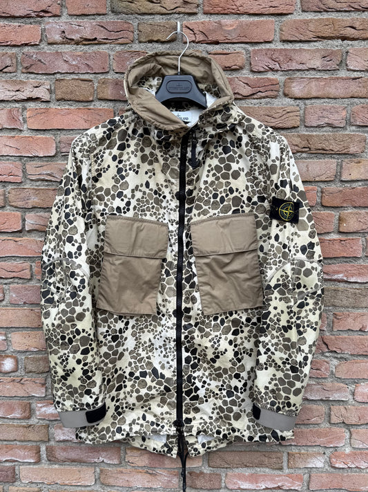 Stone Island Alligator Camo Light Cotton/Nylon Rep Jacket - M