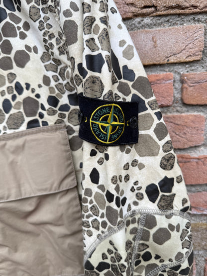 Stone Island Alligator Camo Light Cotton/Nylon Rep Jacket - M
