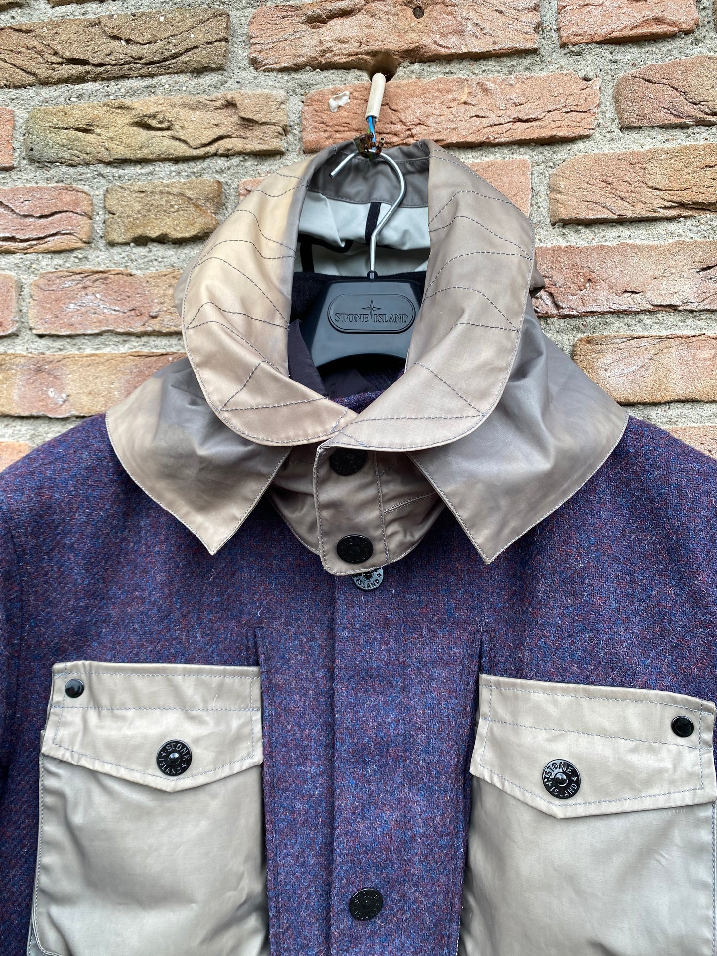 Stone Island Harris Tweed Jacke - L