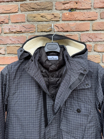 Stone Island Reflective Ripstop Chiné Jacket - L