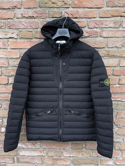 Stone Island Loom Woven Down Chambers Stretch Nylon-TC Jacket - M