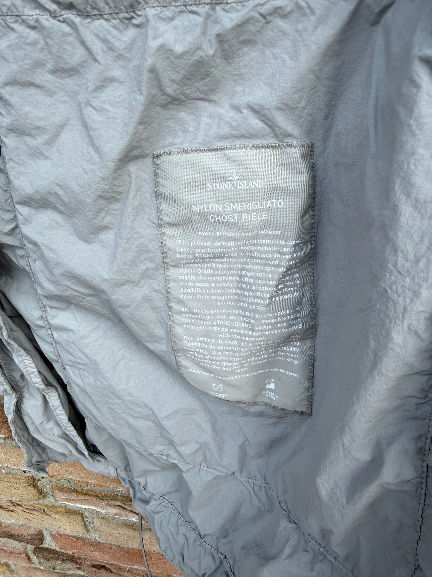 Stone Island Nylon Smerigliato Ghost Jacket - XXL