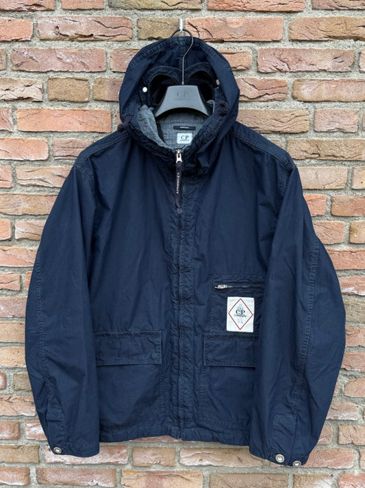 C.P. Company 50 Fili Indigo Goggle Jacket - L