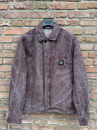 Stone Island Panama Placcato Overshirt - XXL
