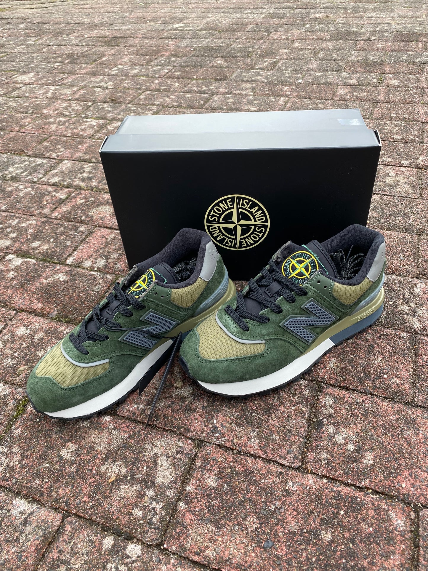 Stone Island x New Balance 574 Legacy - UK 5