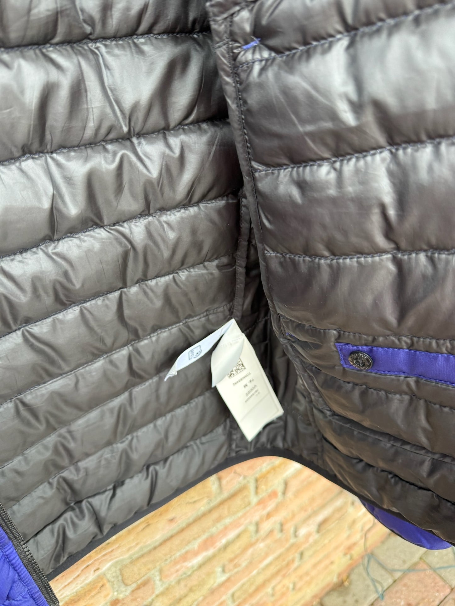 Stone Island Bio-Based Ripstop Nylon Down Jacket - M