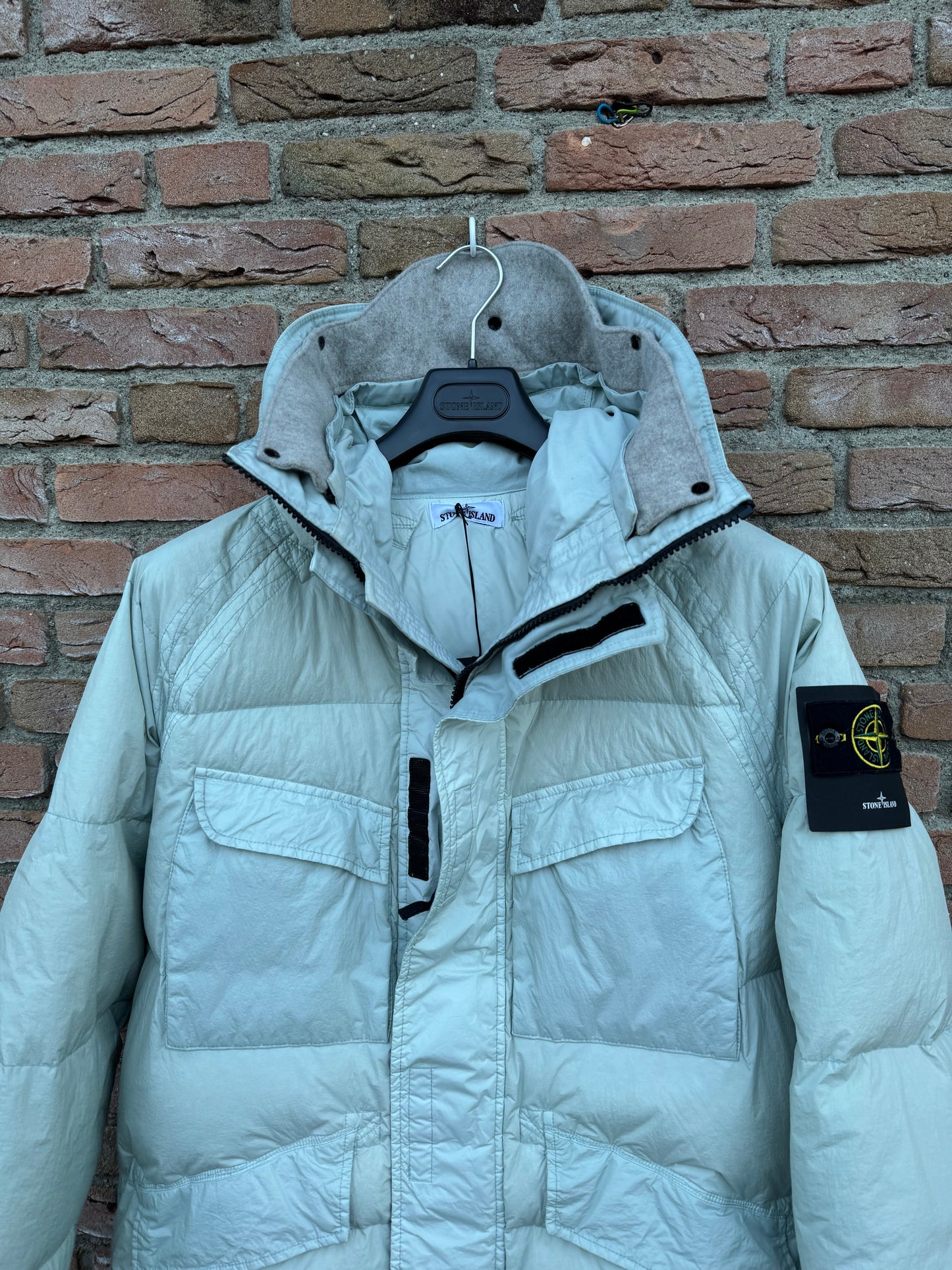 Stone Island Crinkle Reps Daunenjacke - M
