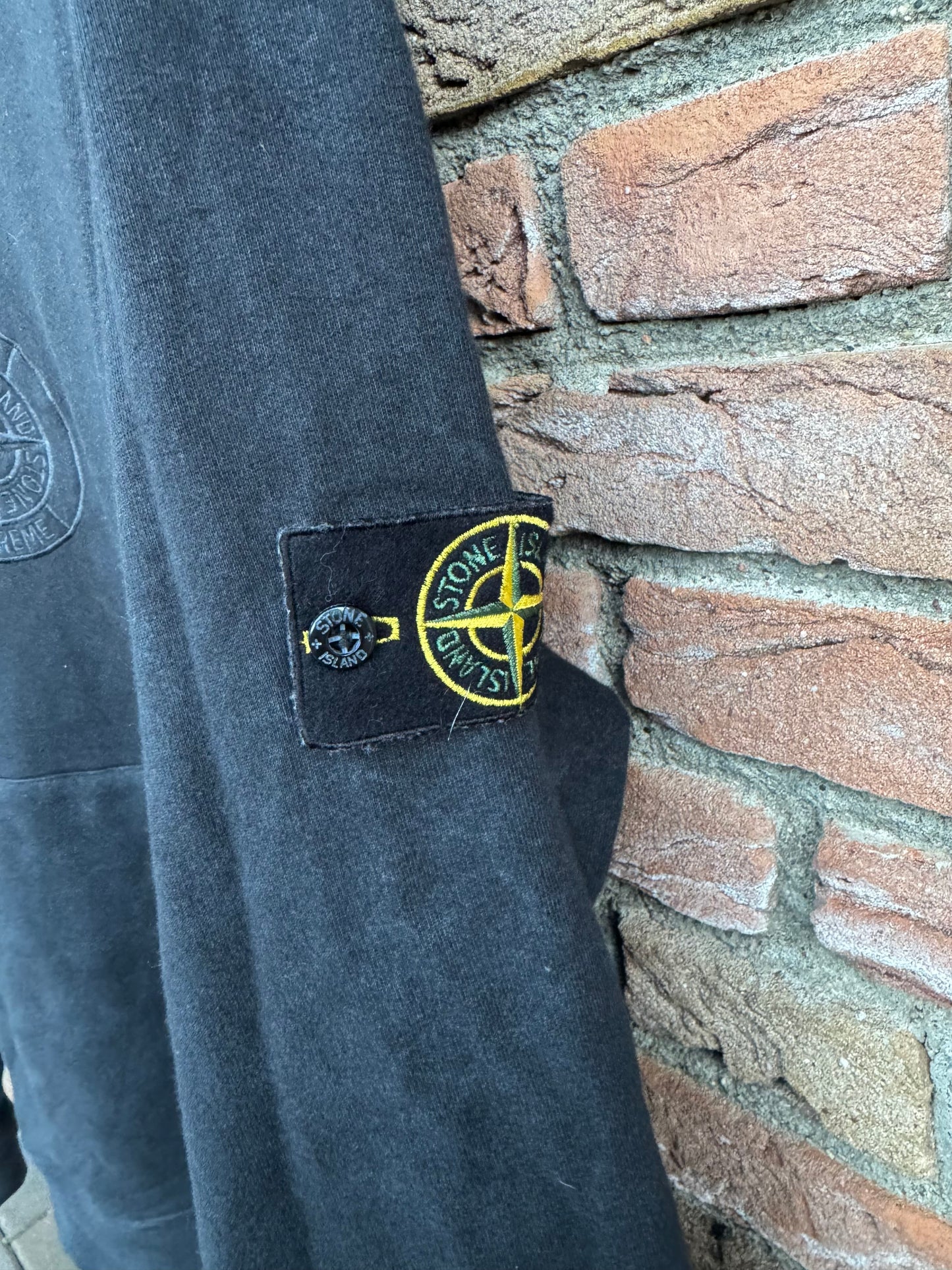 Stone Island x Supreme Hoodie - L