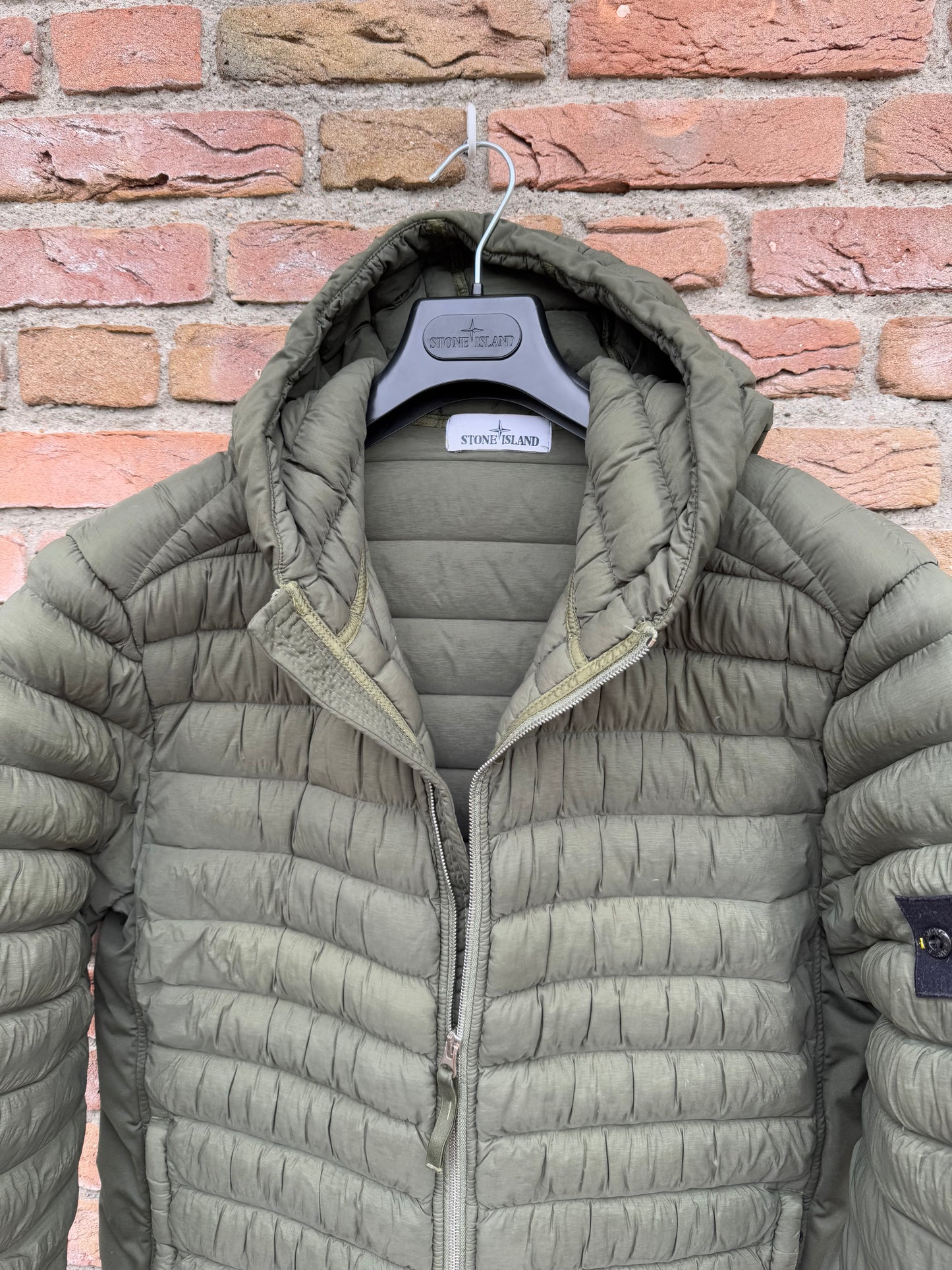Stone Island Loom Woven Down Jacket - L