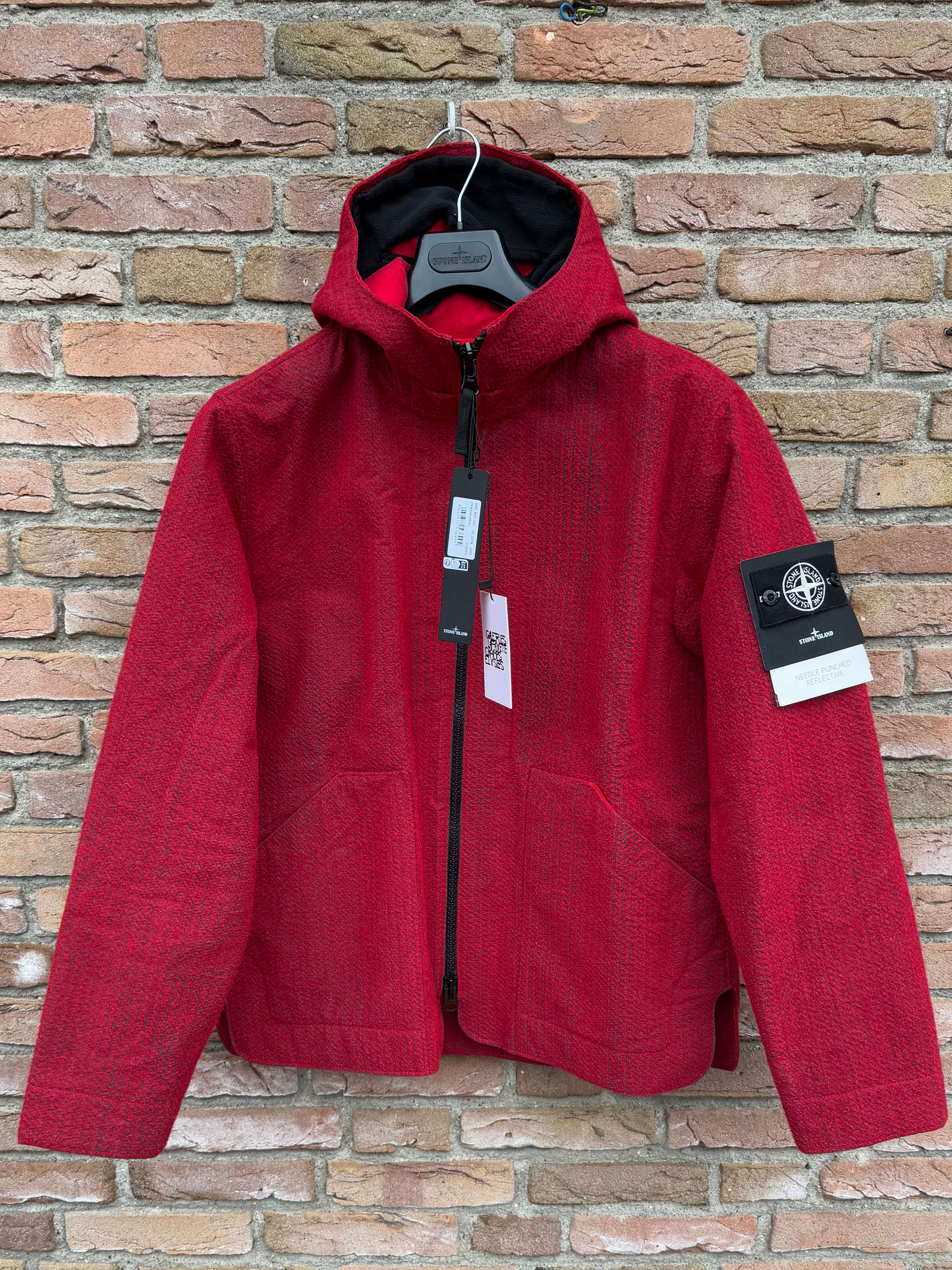Stone Island Needle Punched Reflective Jacket - L – ebding