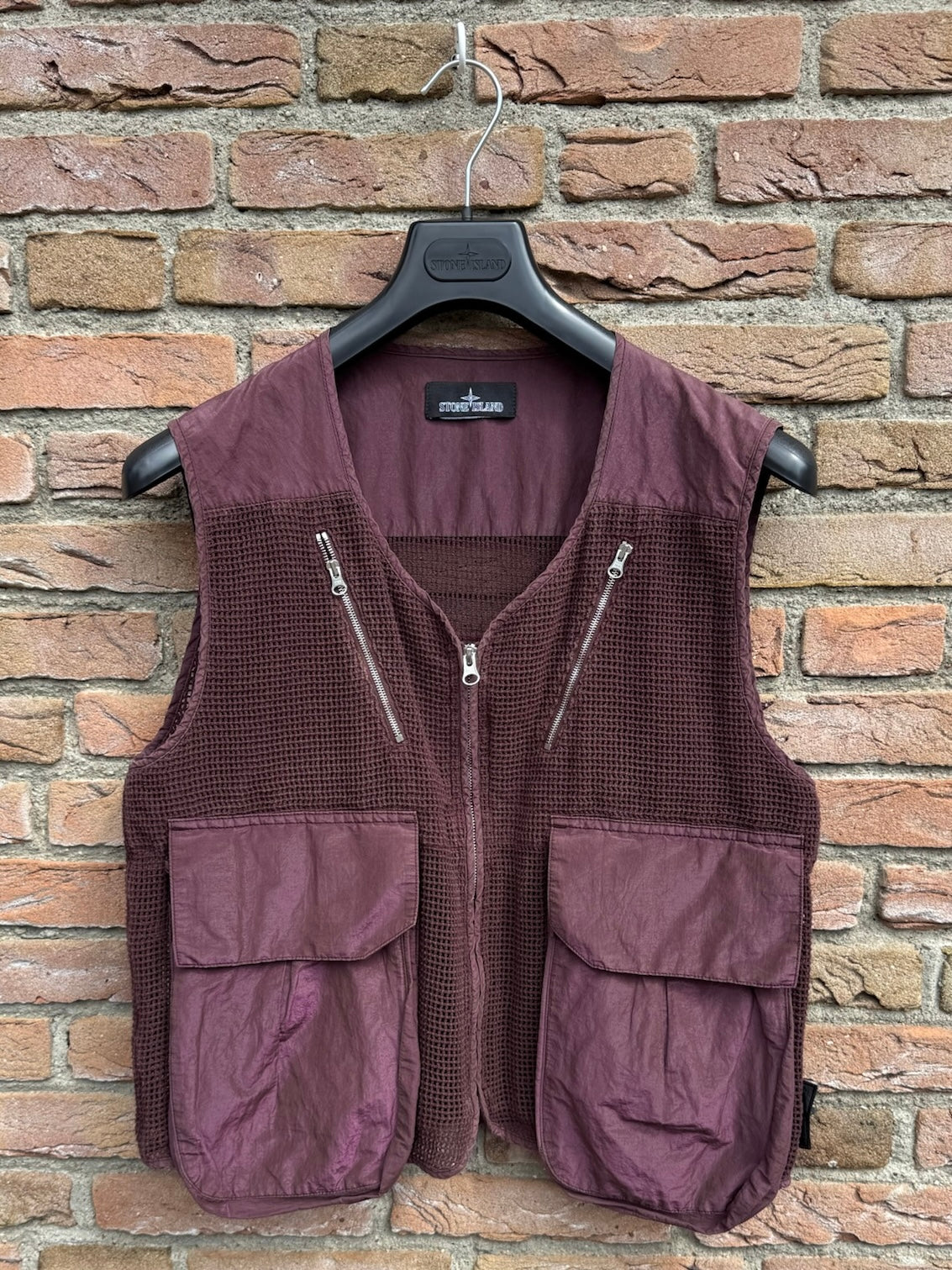 Stone Island Shadow Project Mesh Gilet - M