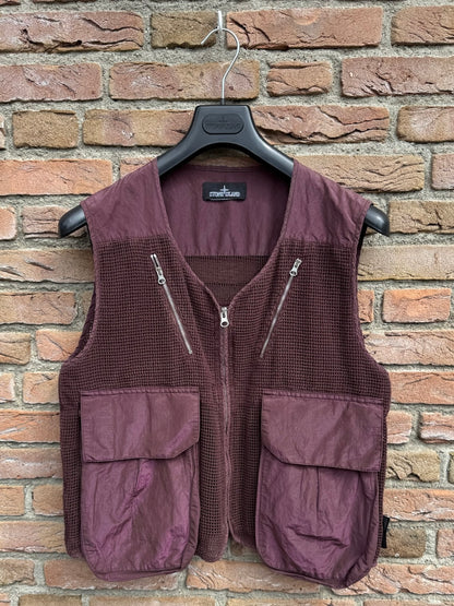 Stone Island Shadow Project Mesh Gilet - M
