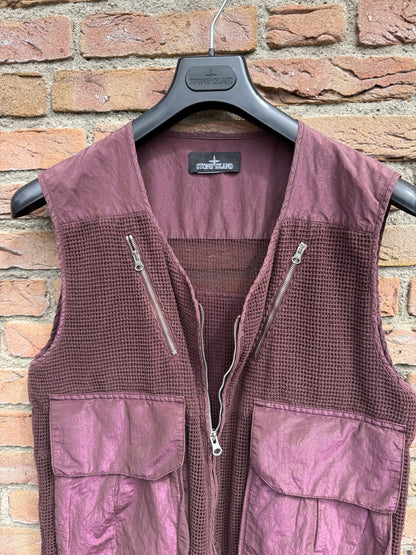 Stone Island Shadow Project Mesh Gilet - M
