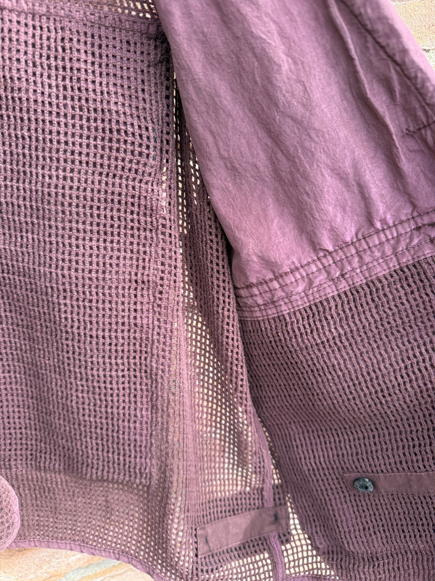 Stone Island Shadow Project Mesh Gilet - M