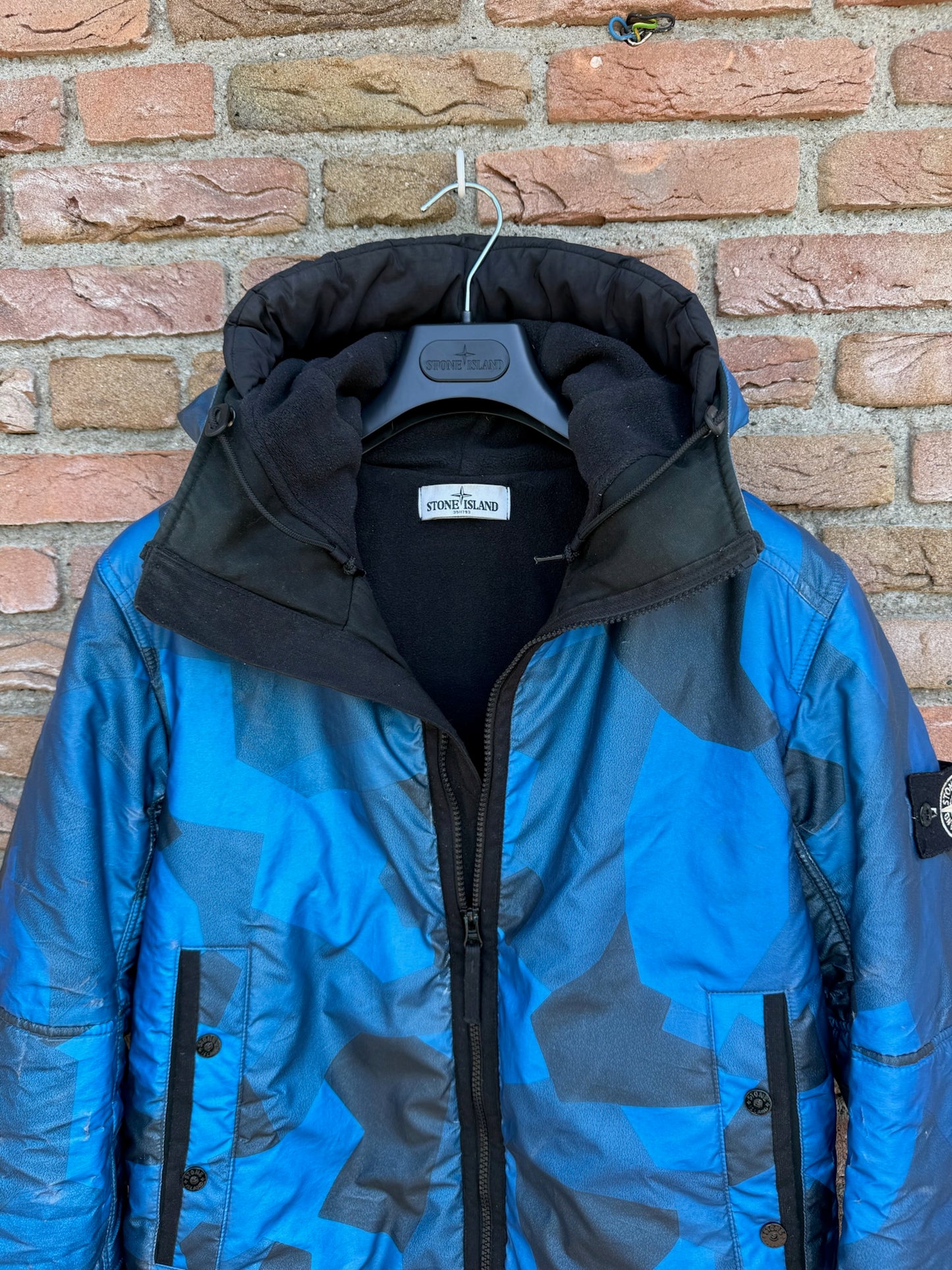 Stone Island Reflective Camouflage Jacket - M
