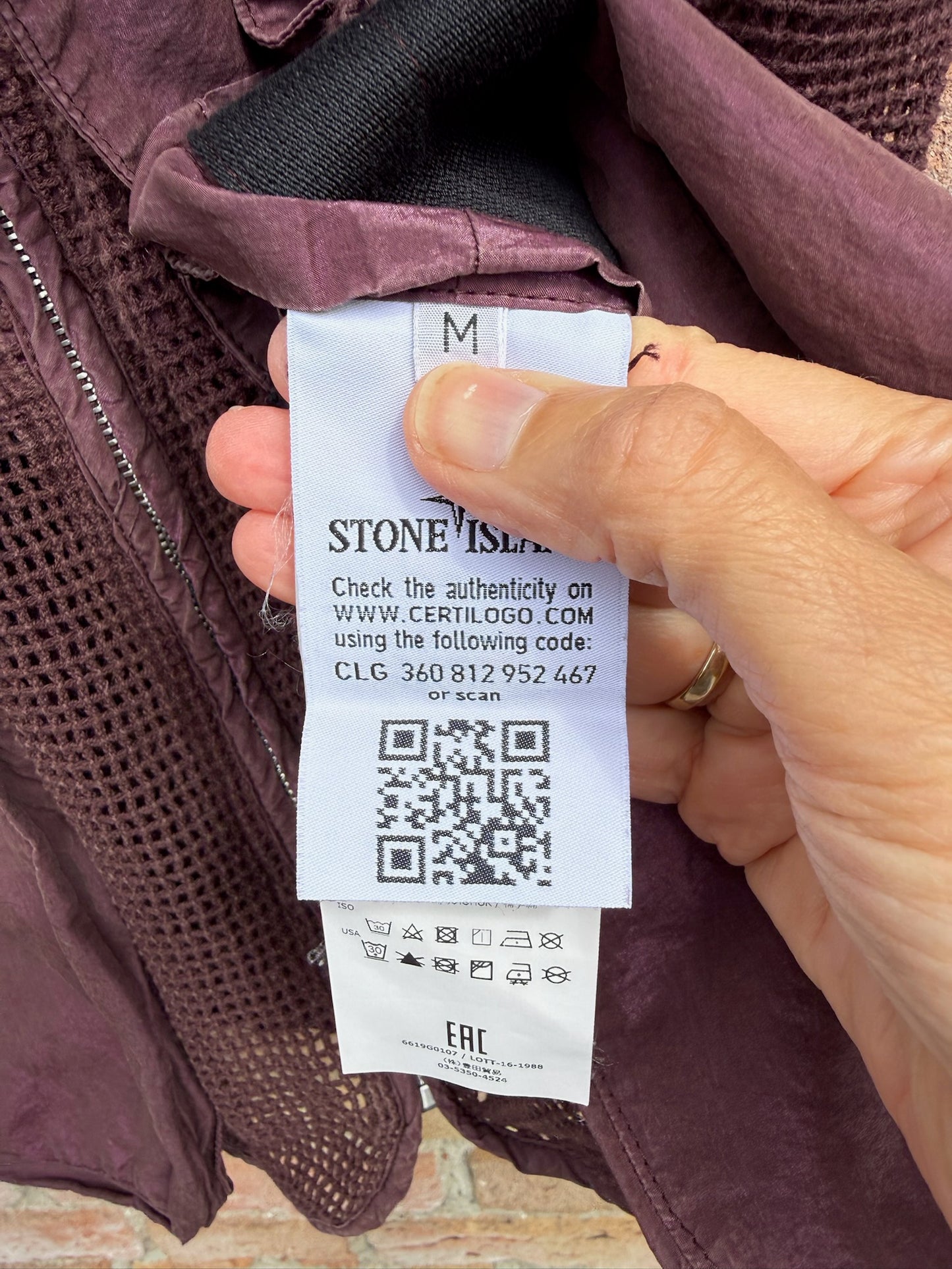 Stone Island Shadow Project Mesh Gilet - M
