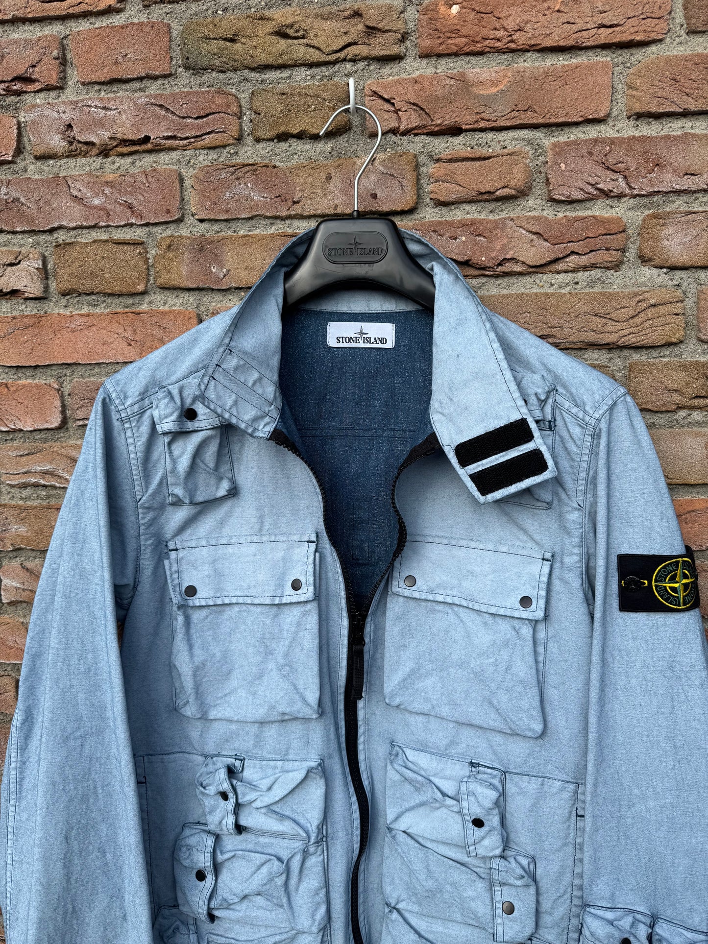 Stone Island Canvas Placcato Jacket - M