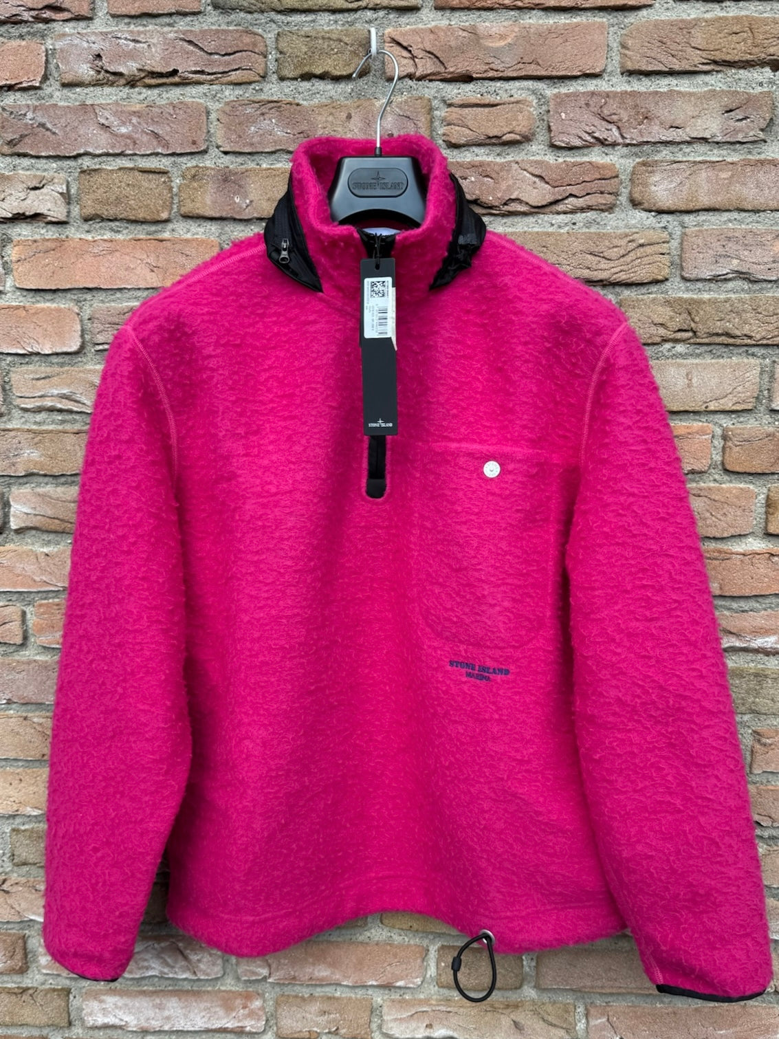 Stone Island Marina Fleece Zip Pullover - M