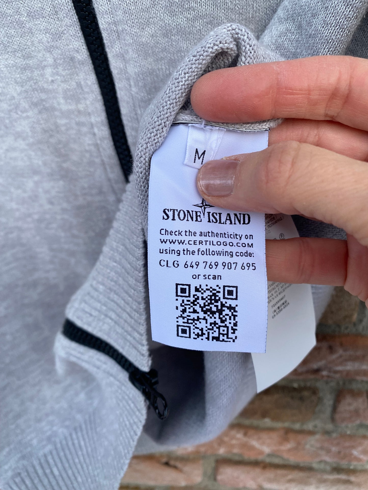 Stone Island Kapuzenjacke - M