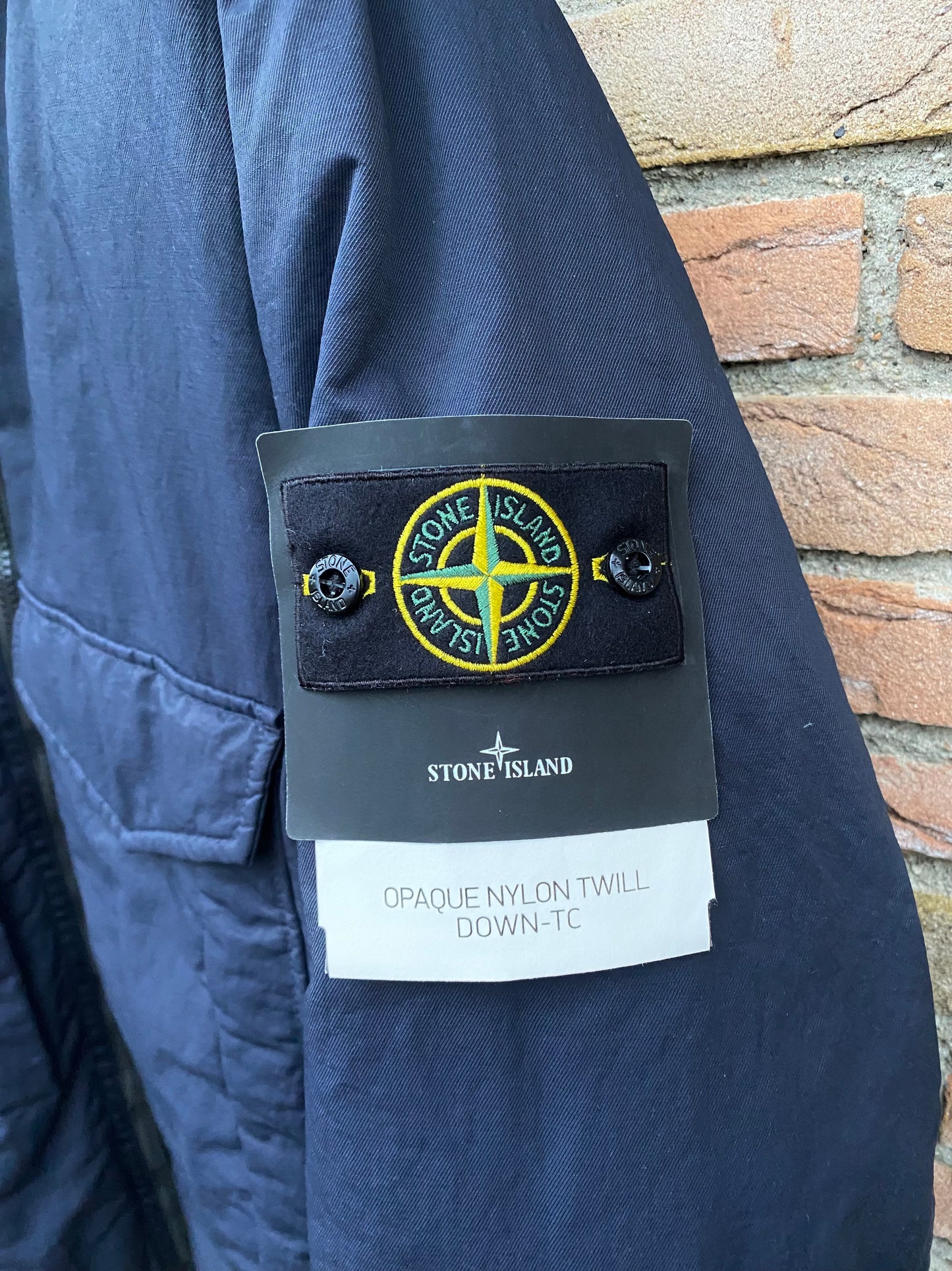 Stone Island Opaque Nylon Twill Jacke - XXL