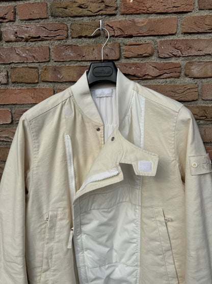 Stone Island Mil Spec Diagonal Wool Ghost Jacket - L