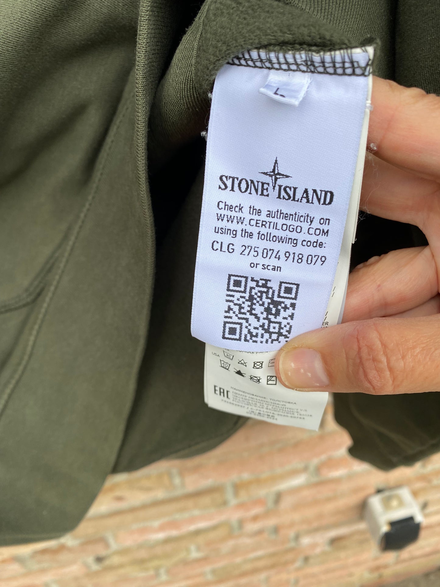 Stone Island Hoodie - L