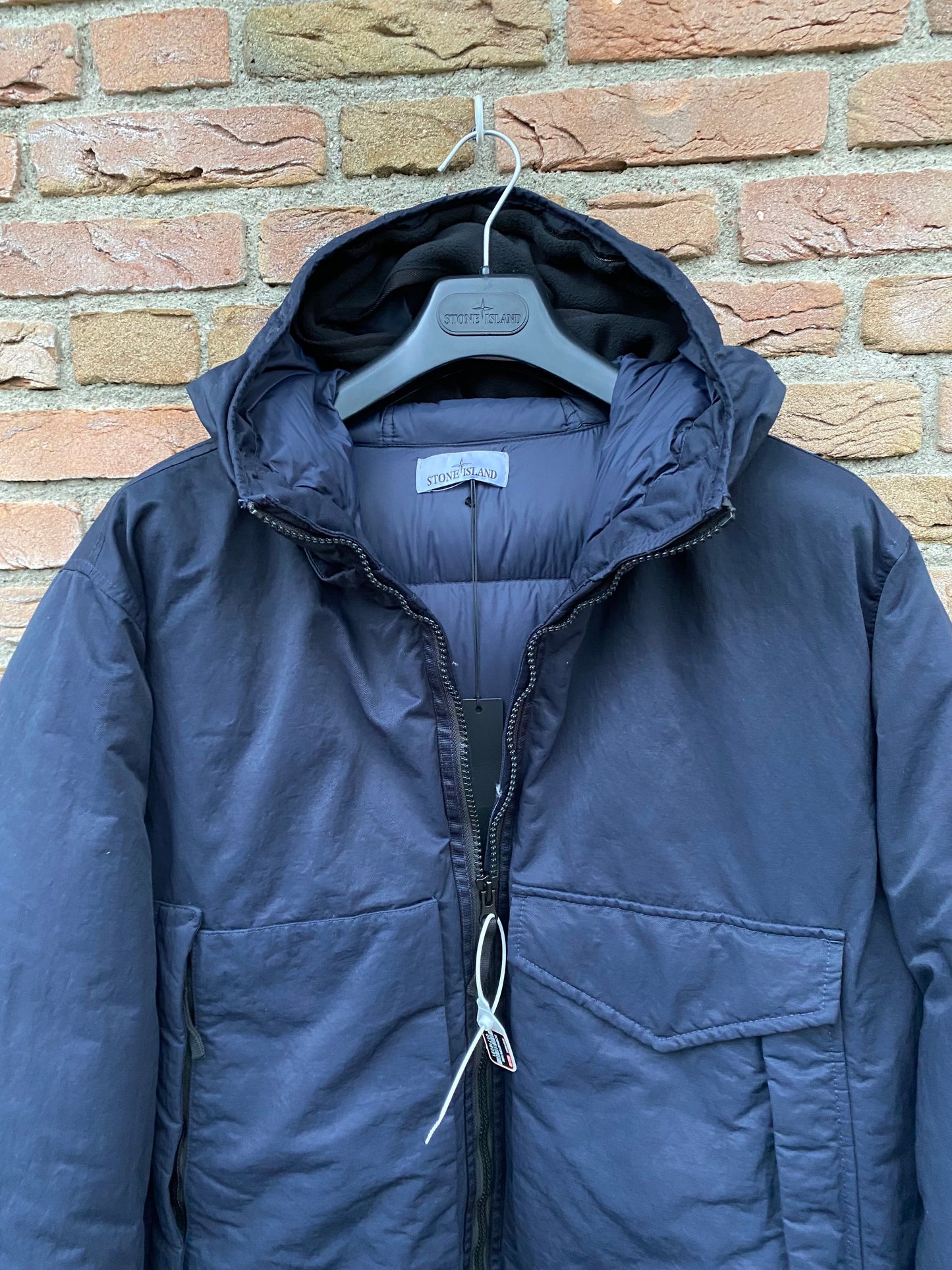 Stone Island Opaque Nylon Twill Jacke - XXL