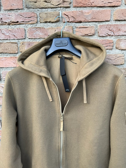 Stone Island Ghost Zipped Hoodie - M