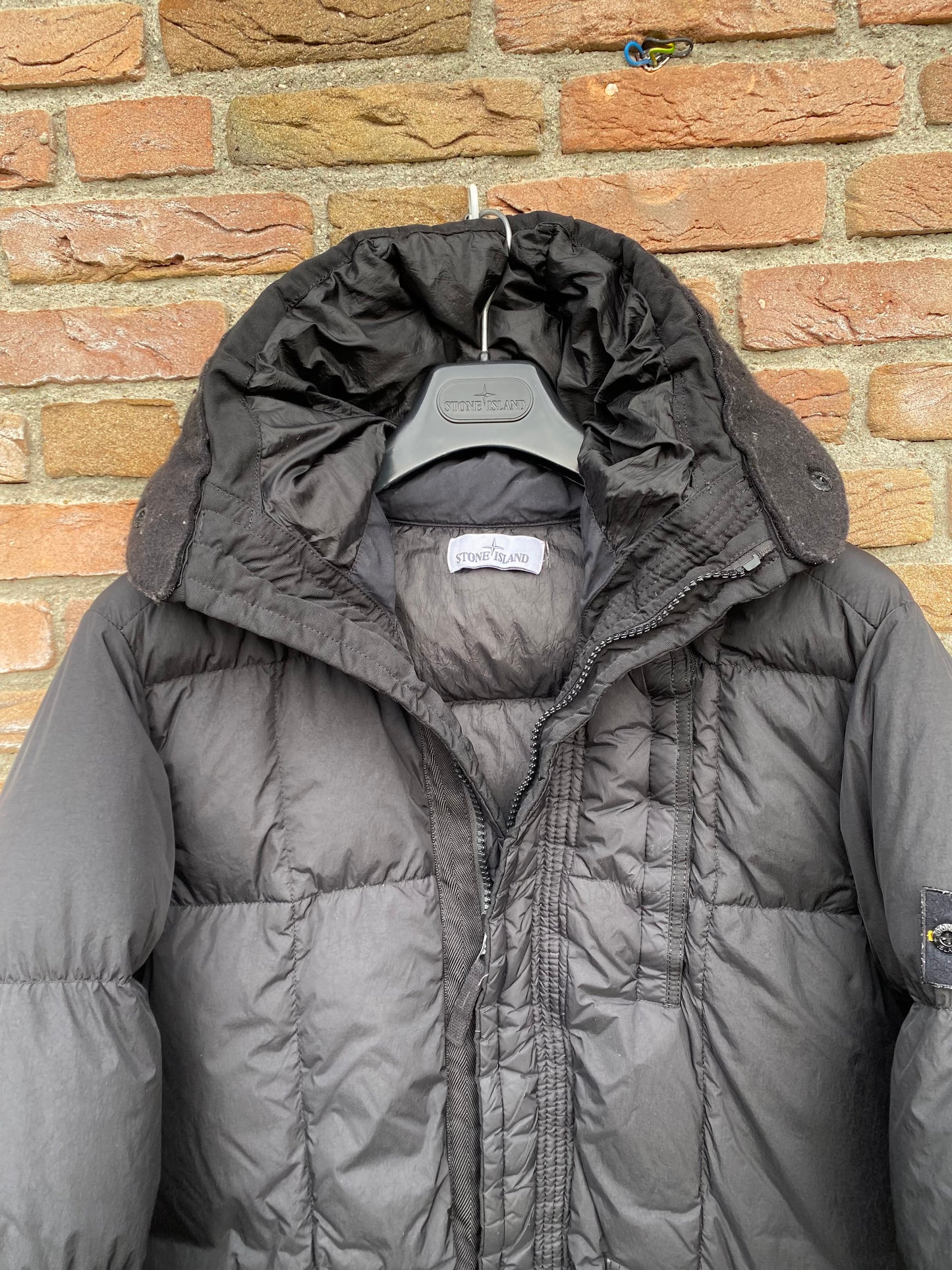 Stone Island Crinkle Reps Daunenjacke - S