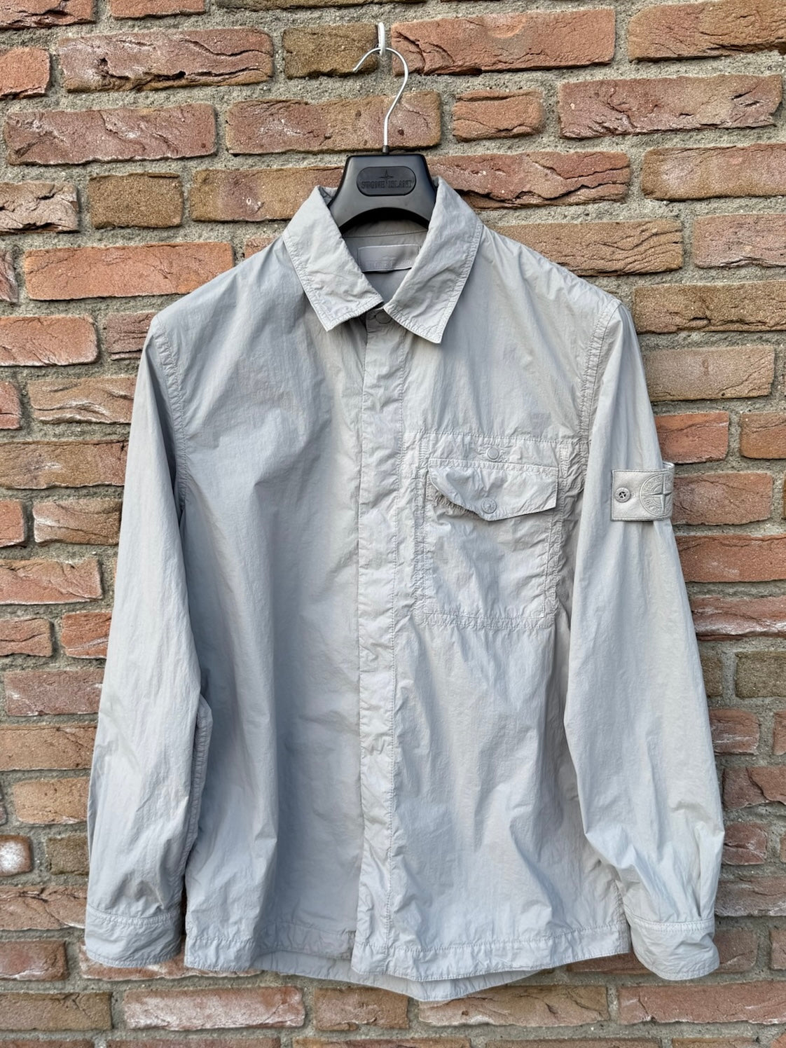 Stone Island Ghost Nylon Smerigliato Overshirt - L