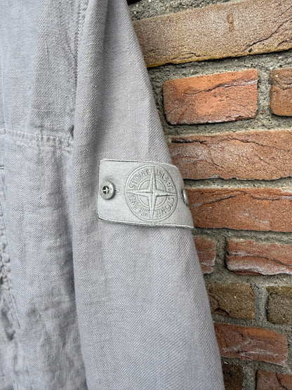 Stone Island Linen Ghost Overshirt - XL