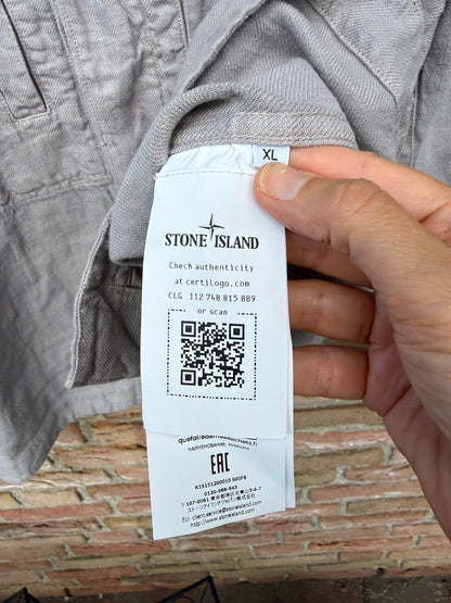 Stone Island Linen Ghost Overshirt - XL
