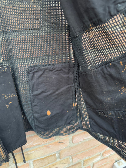 Stone Island Ripstop + Cotton Mesh Off-Dye OVD Gilet - M