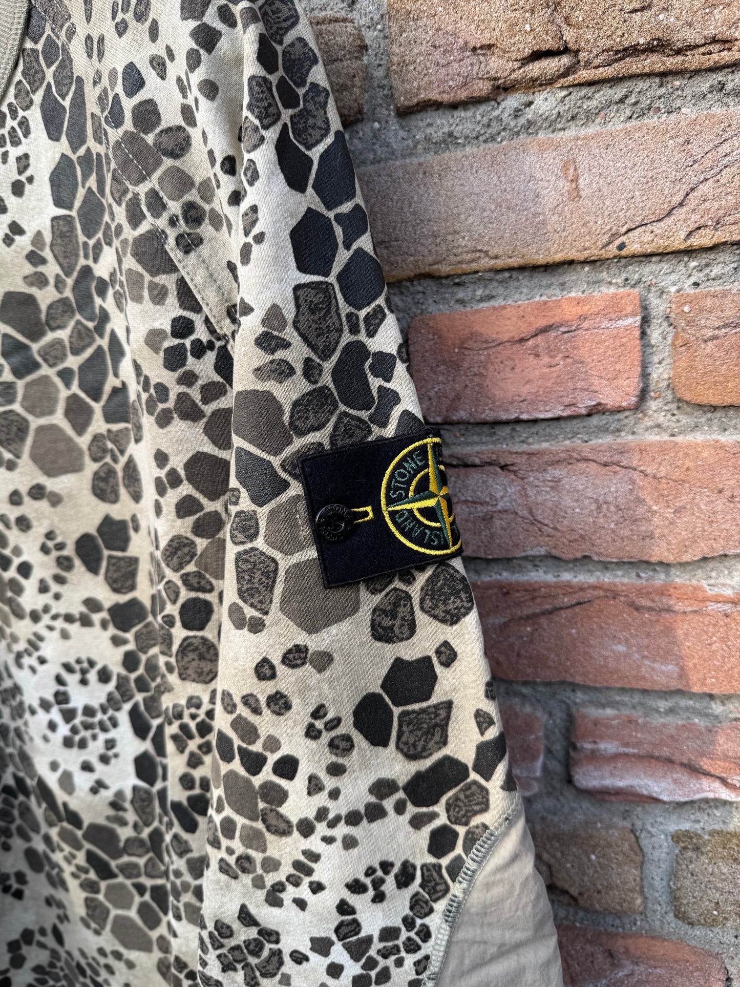 Stone Island Alligator Camo Sweatshirt - L