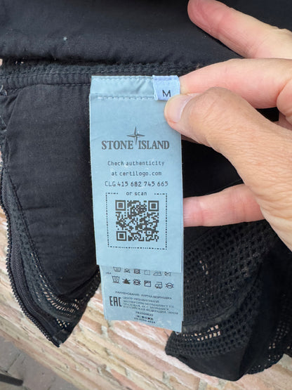 Stone Island Ripstop + Cotton Mesh Off-Dye OVD Gilet - M