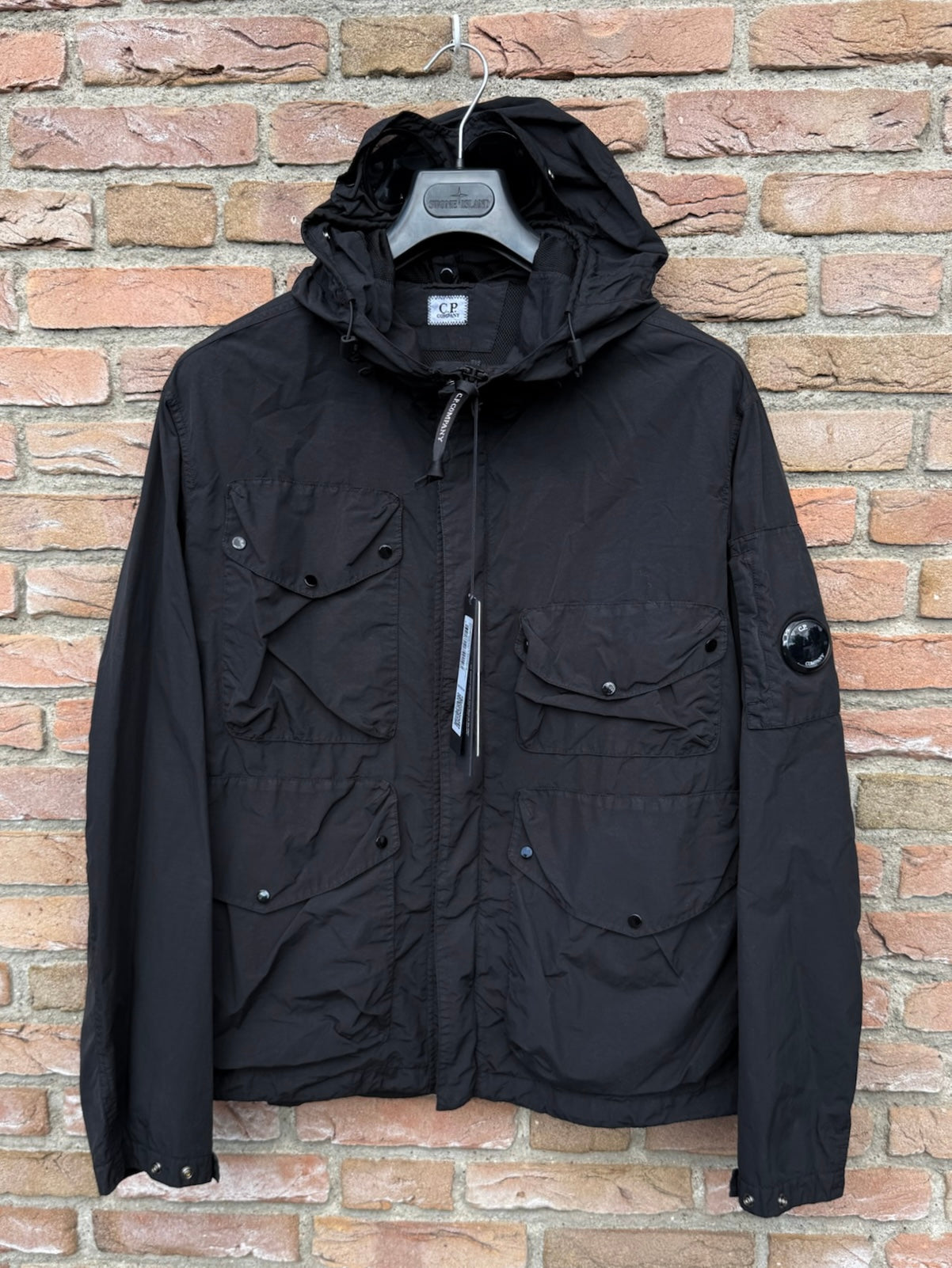C.P. Company Flatt Nylon Goggle Jacket - M